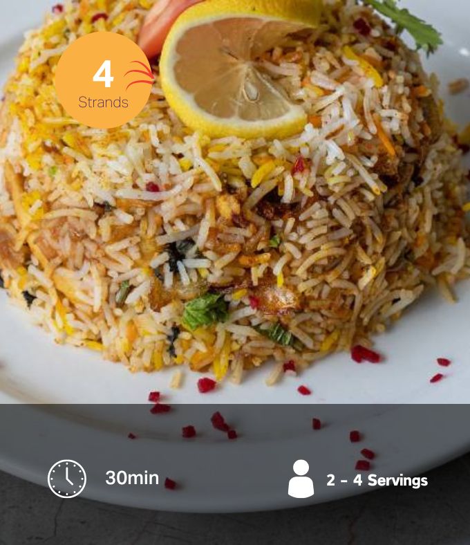 Chicken and Saffron Rice Recipe