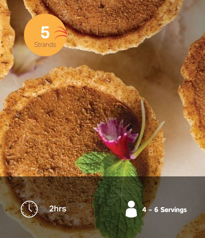 Discover Milk Tart with a Twist Saffron infused Milktart Recipe
