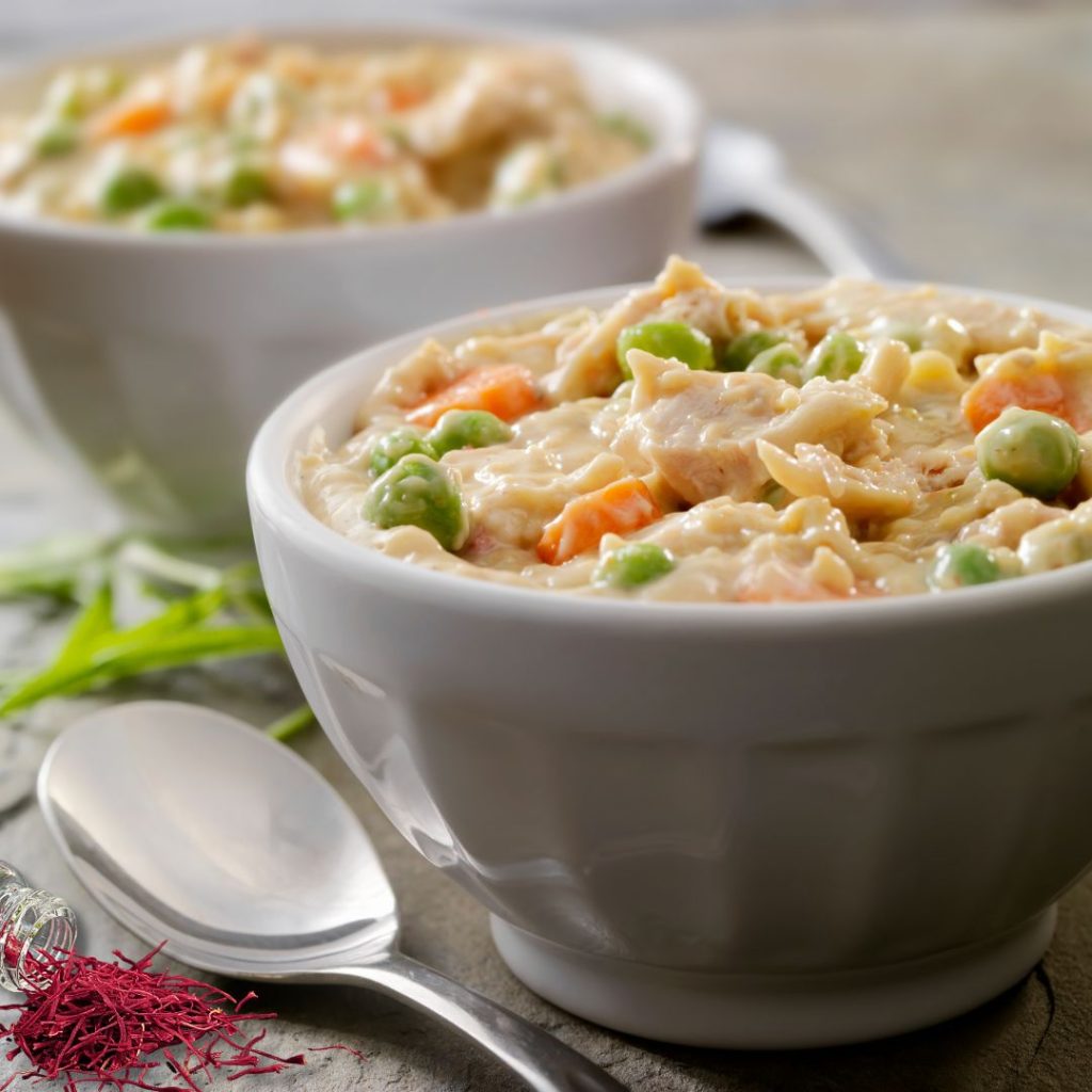 Comforting Saffron Infused Chicken à la King Saffron Infused Chicken A la King